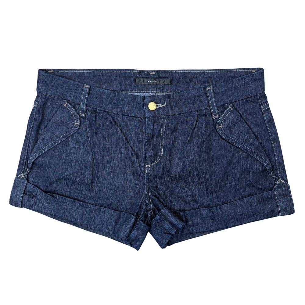 Joe's Jeans Women’s 32 Denim Jean Shorts Dark Wash 34” Waist Casual
